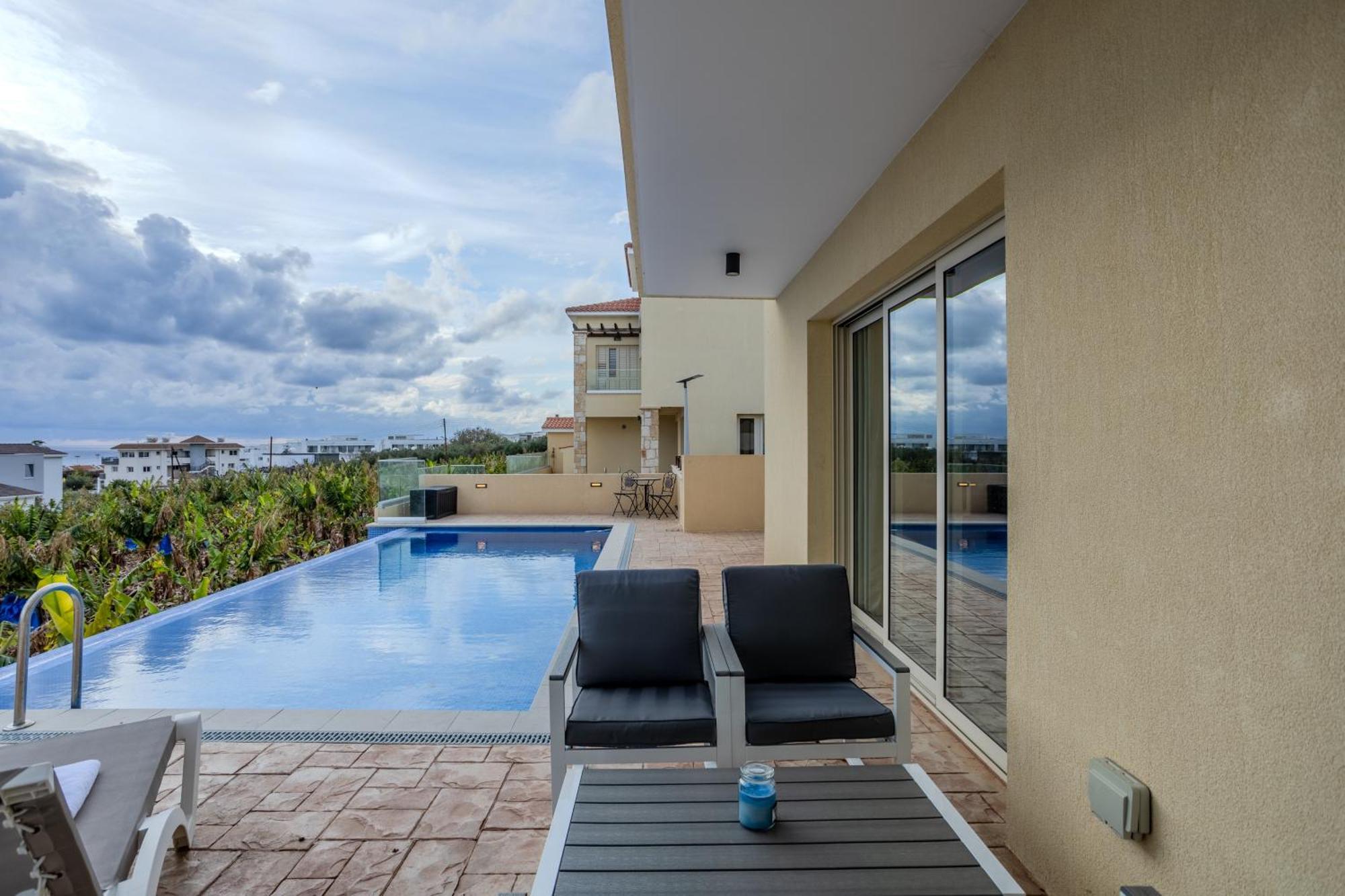 Villa H&O Miki'S Seaview House Kissonerga Exterior foto